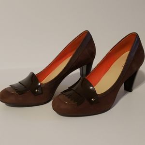 Cole Haan - Nike Air Brown Suede Pumps /Heels